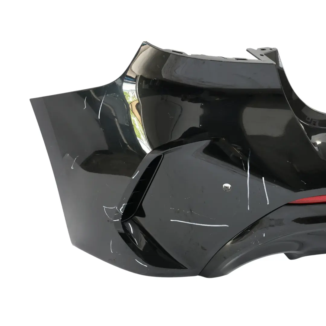 Bumper M Sport Trim Panel PDC Black Sapphire Metallic - 475 to BMW F40 Rear with Part number 9881579 BMW F40 Rear Bumper M Sport Trim Panel PDC Black Sapphire Metallic - 475 - SKU 9881579-BS1 - Part number 9881579