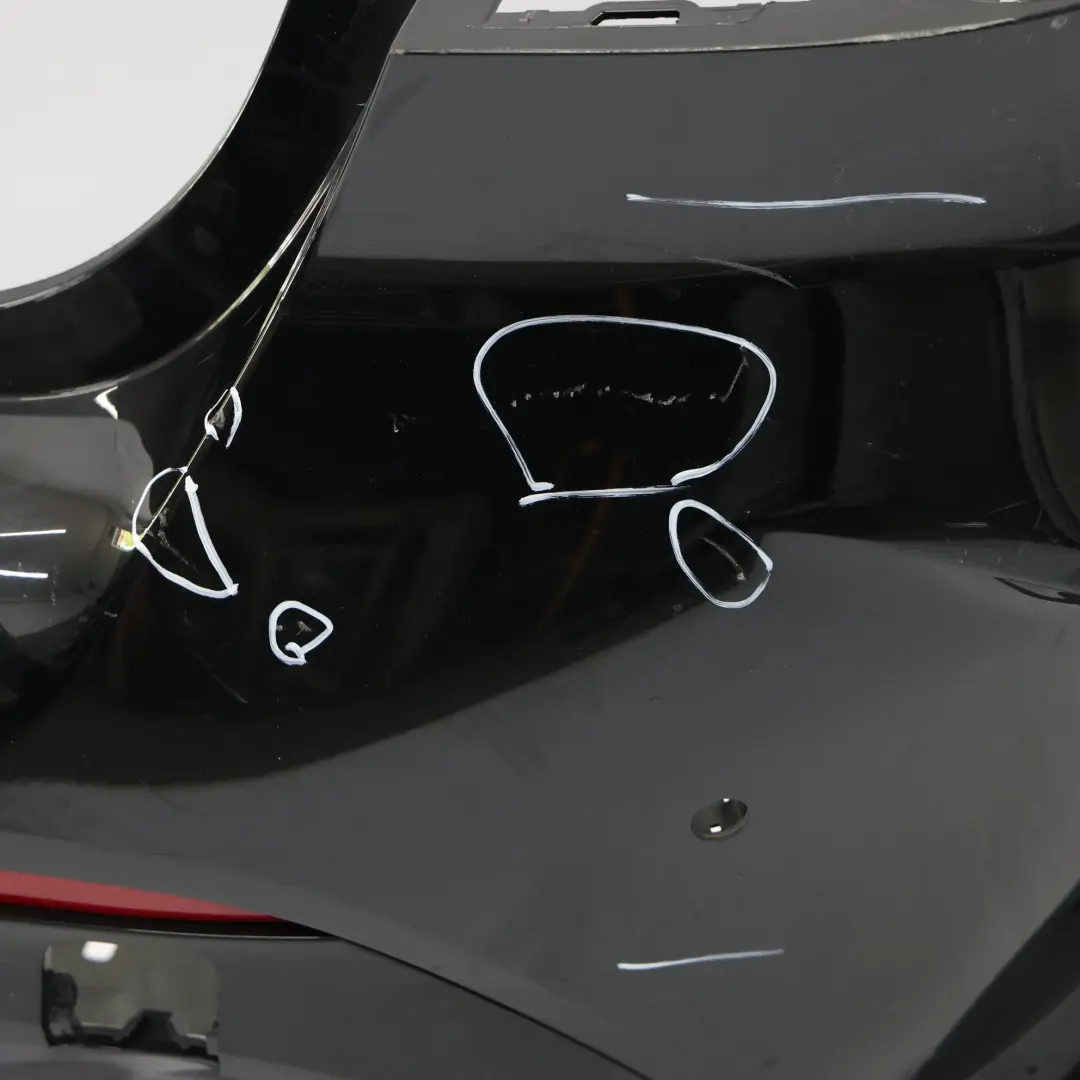 Bumper M Sport Trim Panel PDC Black Sapphire Metallic - 475 to BMW F40 Rear with Part number 9881579 BMW F40 Rear Bumper M Sport Trim Panel PDC Black Sapphire Metallic - 475 - SKU 9881579-BS1 - Part number 9881579