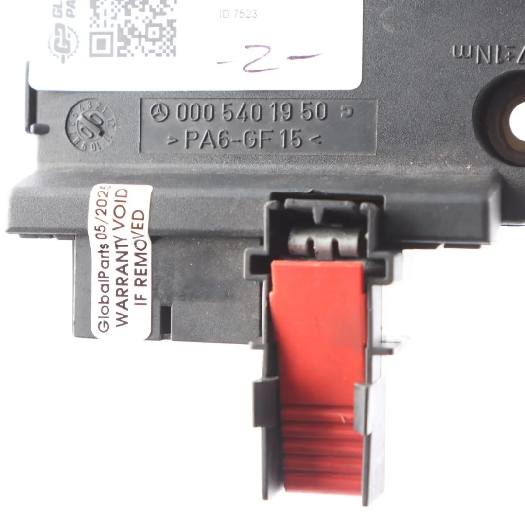Fuse Relay Junction Box HV Battery Connector to Mercedes W220 with Part number A0005401950 Mercedes W220 Fuse Relay Junction Box HV Battery Connector - SKU A0005401950 - Part number A0005401950