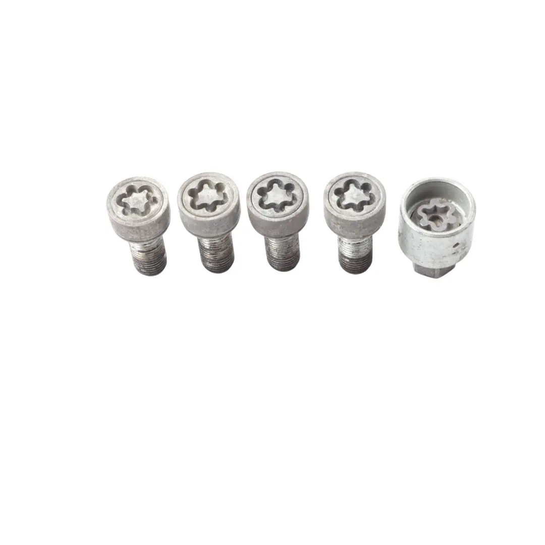 Mercedes W169 W204 W211 Wheel Bolts Rear Front Box Set B66470155 - SKU A0009904907-8 - Part number A0009904907