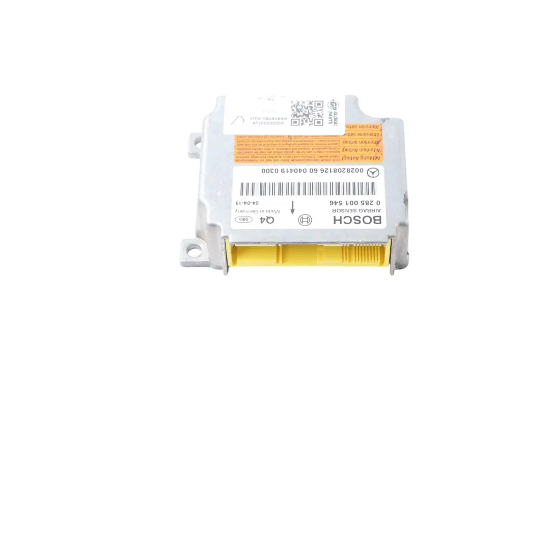 Module System Control Unit Module ECU SRS to Mercedes W220 Air with Part number A0028208126 Mercedes W220 Air Module System Control Unit Module ECU SRS - SKU A0028208126 - Part number A0028208126