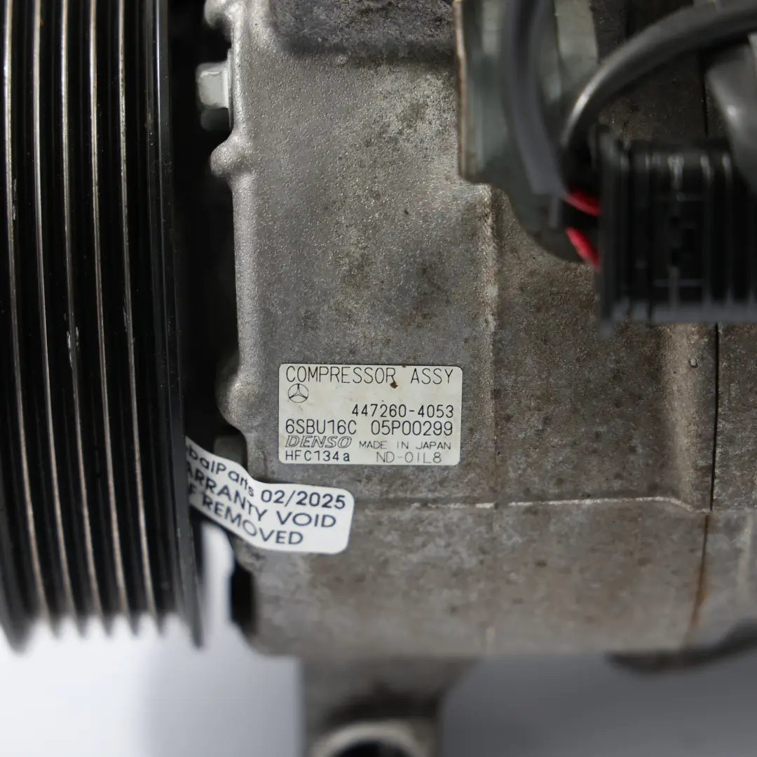 A/C Aire Acondicionado Compresor Bomba para Mercedes W212 con número de pieza A0032302911 Mercedes W212 A/C Aire Acondicionado Compresor Bomba - SKU A0032302911 - Número de pieza A0032302911