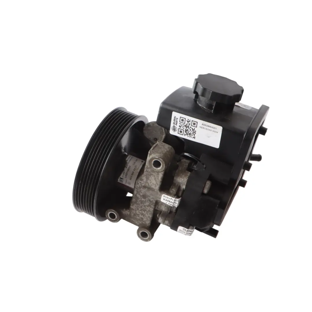 Steering Pump Mercedes W204 W211 Hydraulic Unit to Power with Part number A0034664201 Power Steering Pump Mercedes W204 W211 Hydraulic Unit - SKU A0034664201 - Part number A0034664201