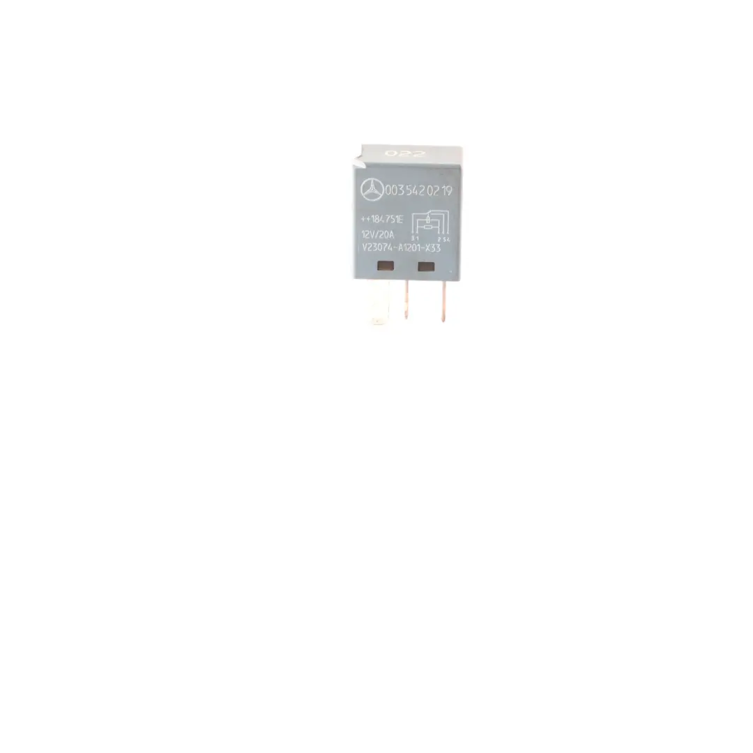 Mercedes W639 W906 Relais 5 Broches Unité Commande 12 A Bleu - SKU A0035420219-3 - Numéro de pièce A0035420219