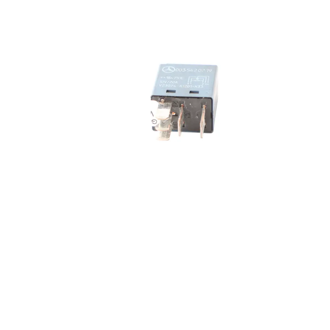 Mercedes W639 W906 Relais 5-Pin Steuer Gerät 12A Blau - SKU A0035420219-3 - Teilenummer A0035420219