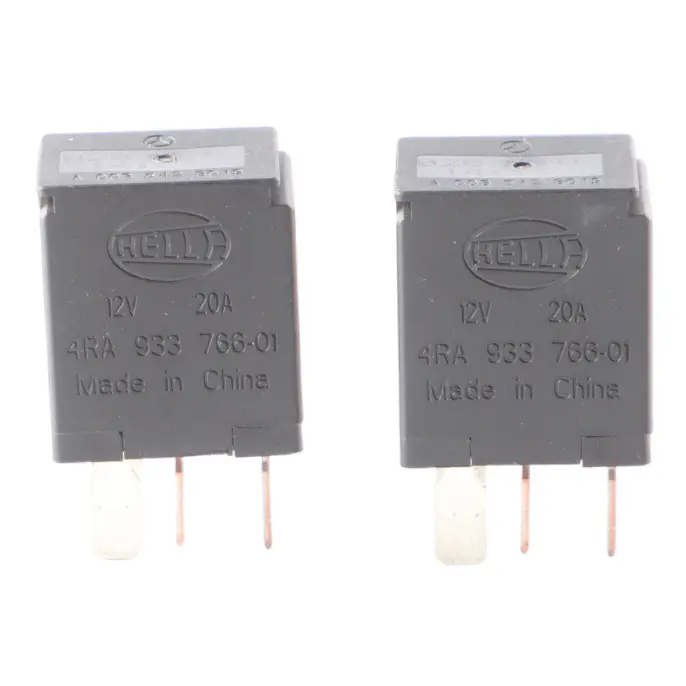 Mercedes W176 W246 Relè Controllo Potenza Modulo 4 Pin 12V 20A Set - SKU A0035423019-1 - Numero di parte A0035423019