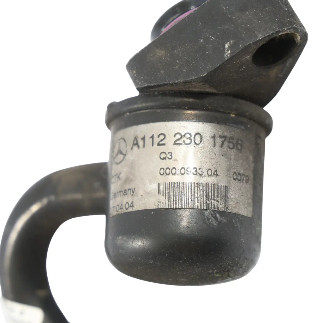 Compressor Hose Mercedes W163 W639 W220 Air Conditioning Pipe to with Part number A1122301756 Compressor Hose Mercedes W163 W639 W220 Air Conditioning Pipe - SKU A1122301756 - Part number A1122301756