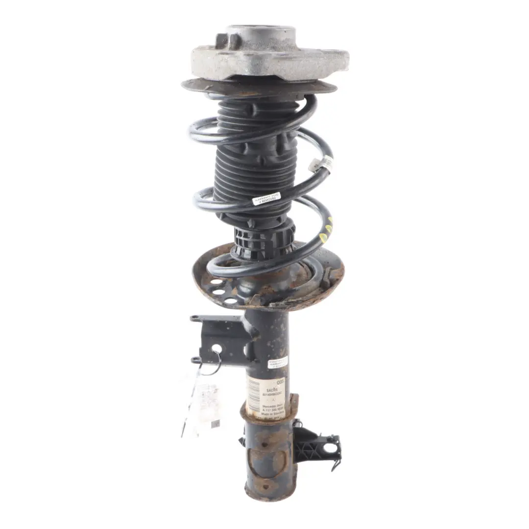 Strut Front Right O/S Shock Absorber to Mercedes W176 Spring with Part number A1173200638 Mercedes W176 Spring Strut Front Right O/S Shock Absorber - SKU A1173200638 - Part number A1173200638