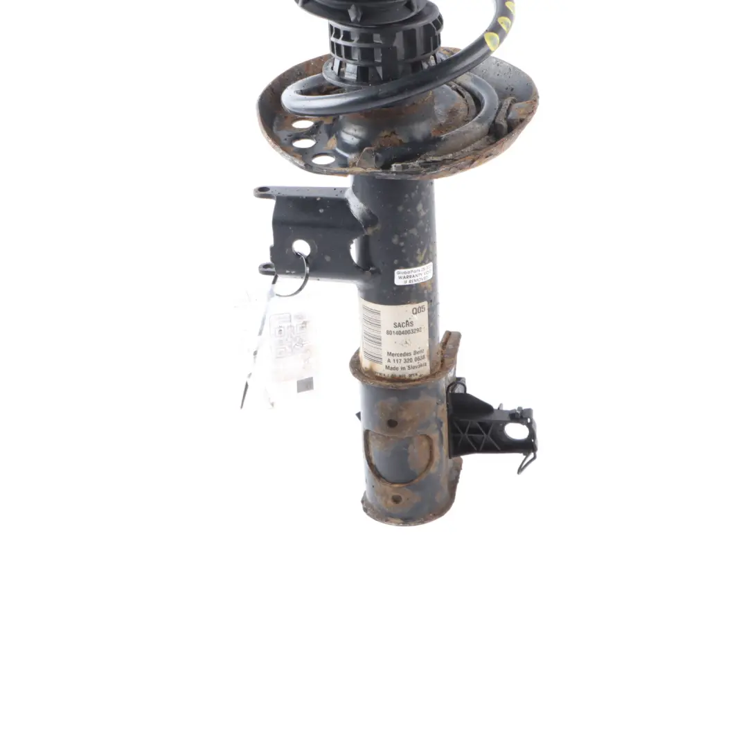 Strut Front Right O/S Shock Absorber to Mercedes W176 Spring with Part number A1173200638 Mercedes W176 Spring Strut Front Right O/S Shock Absorber - SKU A1173200638 - Part number A1173200638