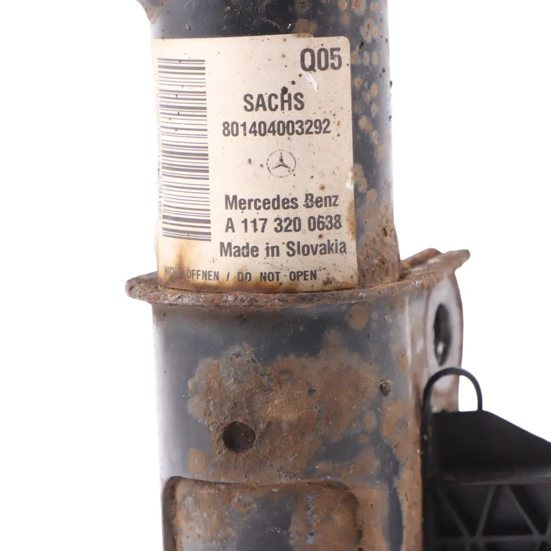 Strut Front Right O/S Shock Absorber to Mercedes W176 Spring with Part number A1173200638 Mercedes W176 Spring Strut Front Right O/S Shock Absorber - SKU A1173200638 - Part number A1173200638