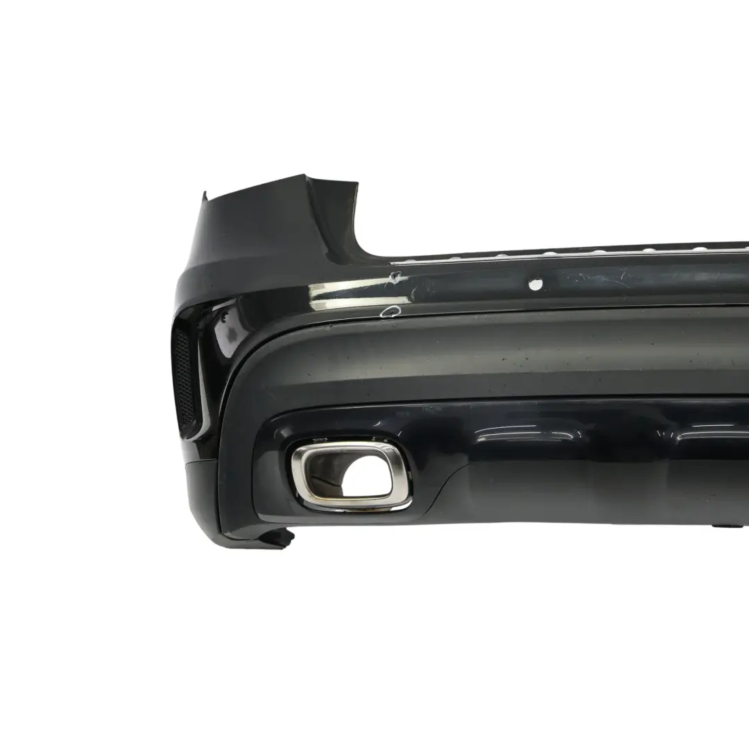Mercedes X156 Rear Bumper AMG Trim Panel Kosmos Cosmic Black Metallic - 191 - SKU A1568804340-KB - Part number A1568804340