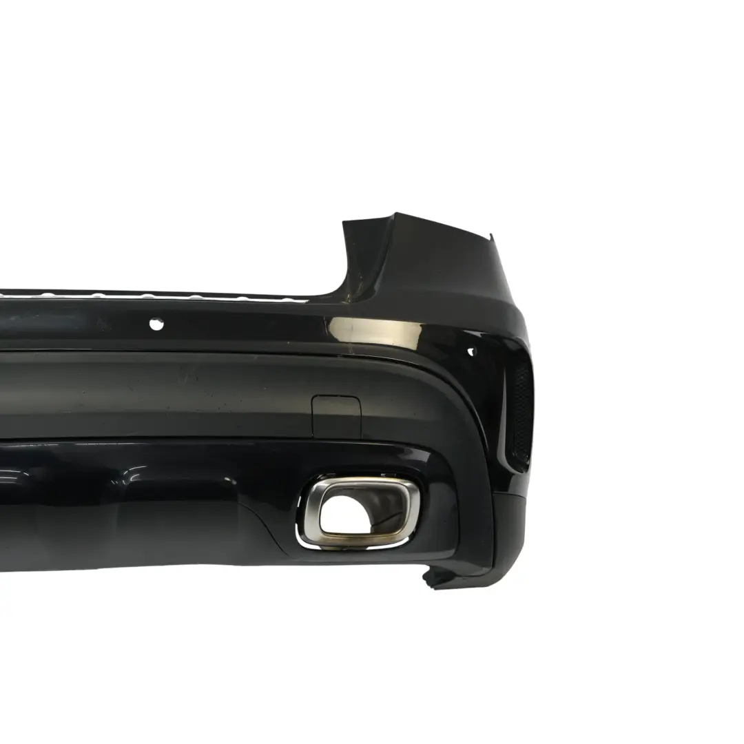 Mercedes X156 Rear Bumper AMG Trim Panel Kosmos Cosmic Black Metallic - 191 - SKU A1568804340-KB - Part number A1568804340
