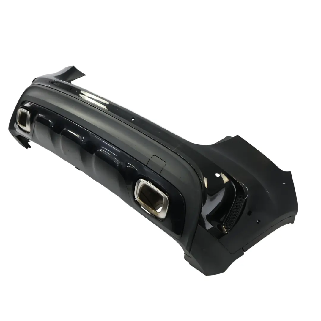 Mercedes X156 Rear Bumper AMG Trim Panel Kosmos Cosmic Black Metallic - 191 - SKU A1568804340-KB - Part number A1568804340