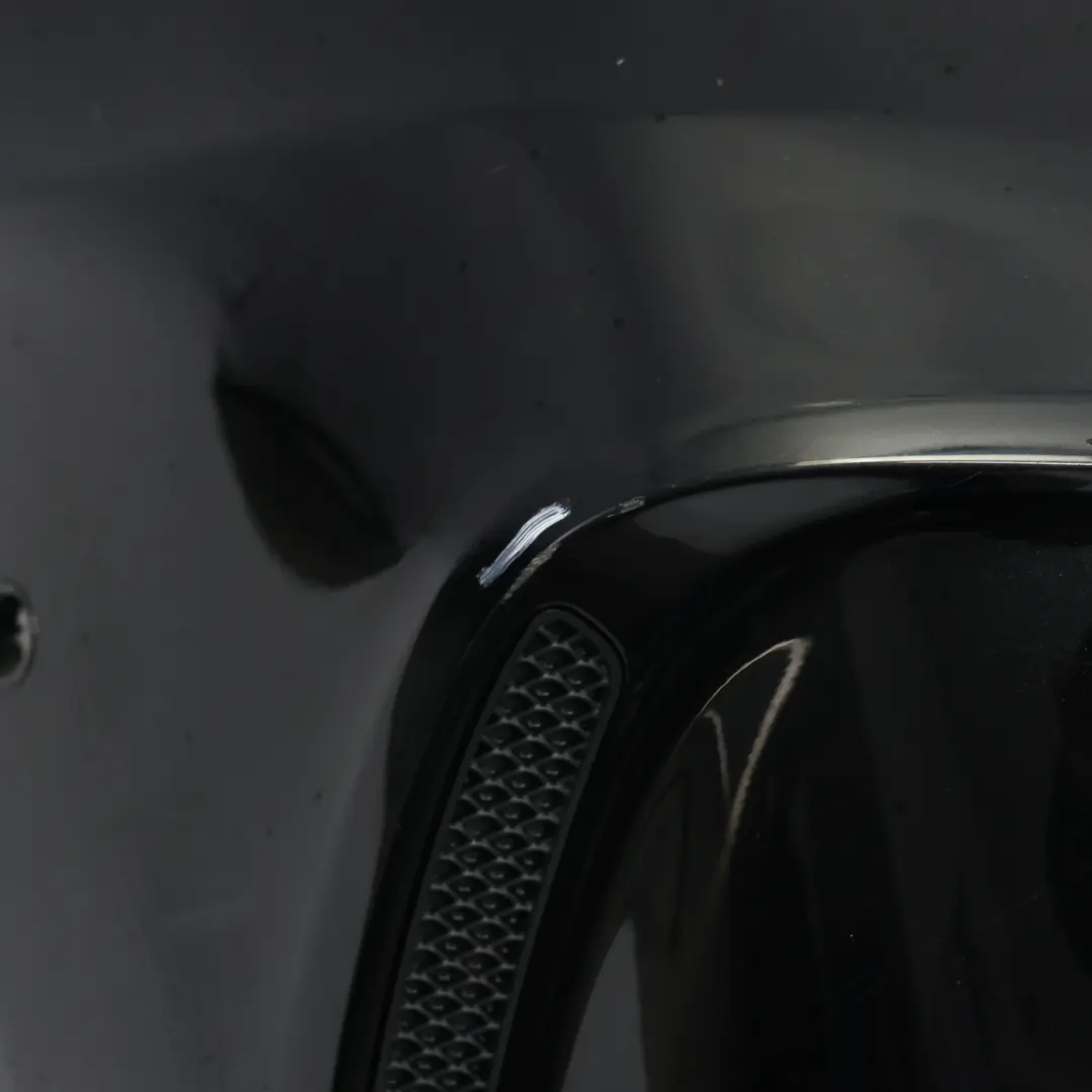 Bumper AMG Trim Panel Kosmos Cosmic Black Metallic - 191 to Mercedes X156 Rear with Part number A1568804340 Mercedes X156 Rear Bumper AMG Trim Panel Kosmos Cosmic Black Metallic - 191 - SKU A1568804340-KB - Part number A1568804340