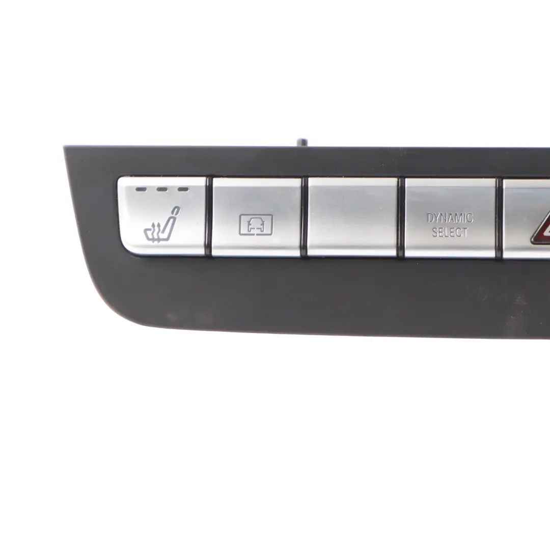 Heater Button Hazard Triangle Control Panel Block to Mercedes X156 Seat with Part number A1569054601 Mercedes X156 Seat Heater Button Hazard Triangle Control Panel Block - SKU A1569054601 - Part number A1569054601