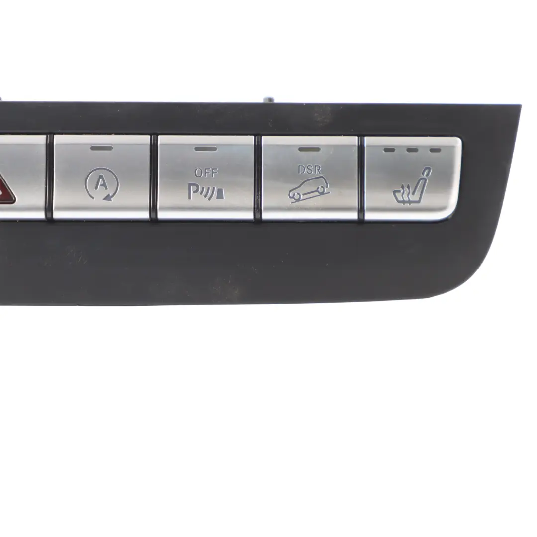 Panel Przełączników Awaryjne Fotele PDC DSR do Mercedes X156 o numerze A1569054601 Mercedes X156 Panel Przełączników Awaryjne Fotele PDC DSR - SKU A1569054601 - Numer Części A1569054601