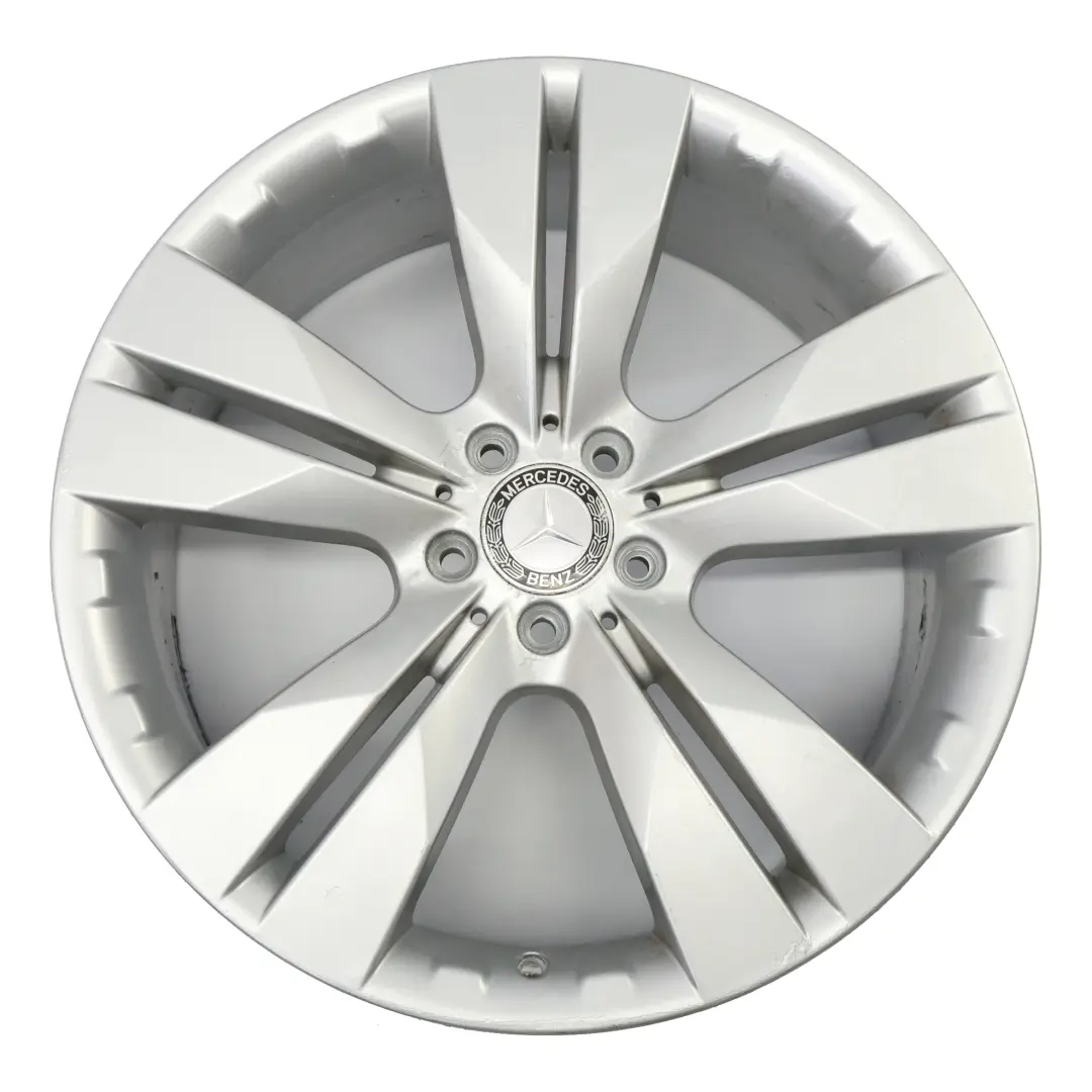 Rim Mercedes W164 Alloy 5-Double Spoke 20" 8,5J ET:55 to Wheel with Part number A1644014902 Wheel Rim Mercedes W164 Alloy 5-Double Spoke 20" 8,5J ET:55 - SKU A1644014902-4 - Part number A1644014902