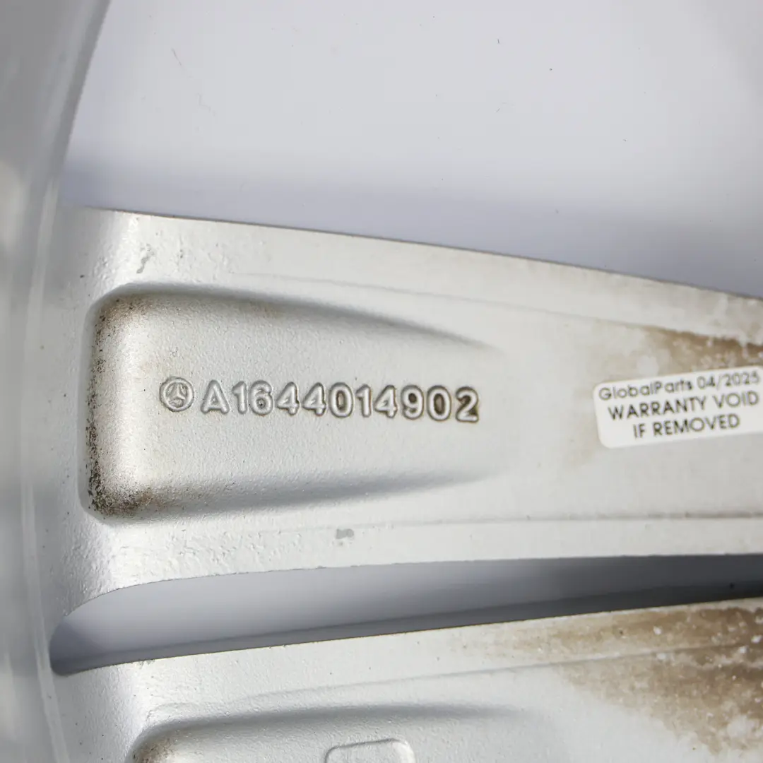 Rim Mercedes W164 Alloy 5-Double Spoke 20" 8,5J ET:55 to Wheel with Part number A1644014902 Wheel Rim Mercedes W164 Alloy 5-Double Spoke 20" 8,5J ET:55 - SKU A1644014902-4 - Part number A1644014902