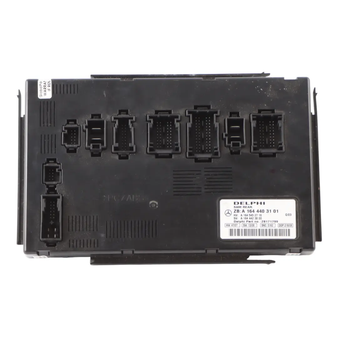 Sam Control Module Fuse Box Unit to Mercedes W164 with Part number A1644403101 Mercedes W164 Sam Control Module Fuse Box Unit - SKU A1644403101 - Part number A1644403101