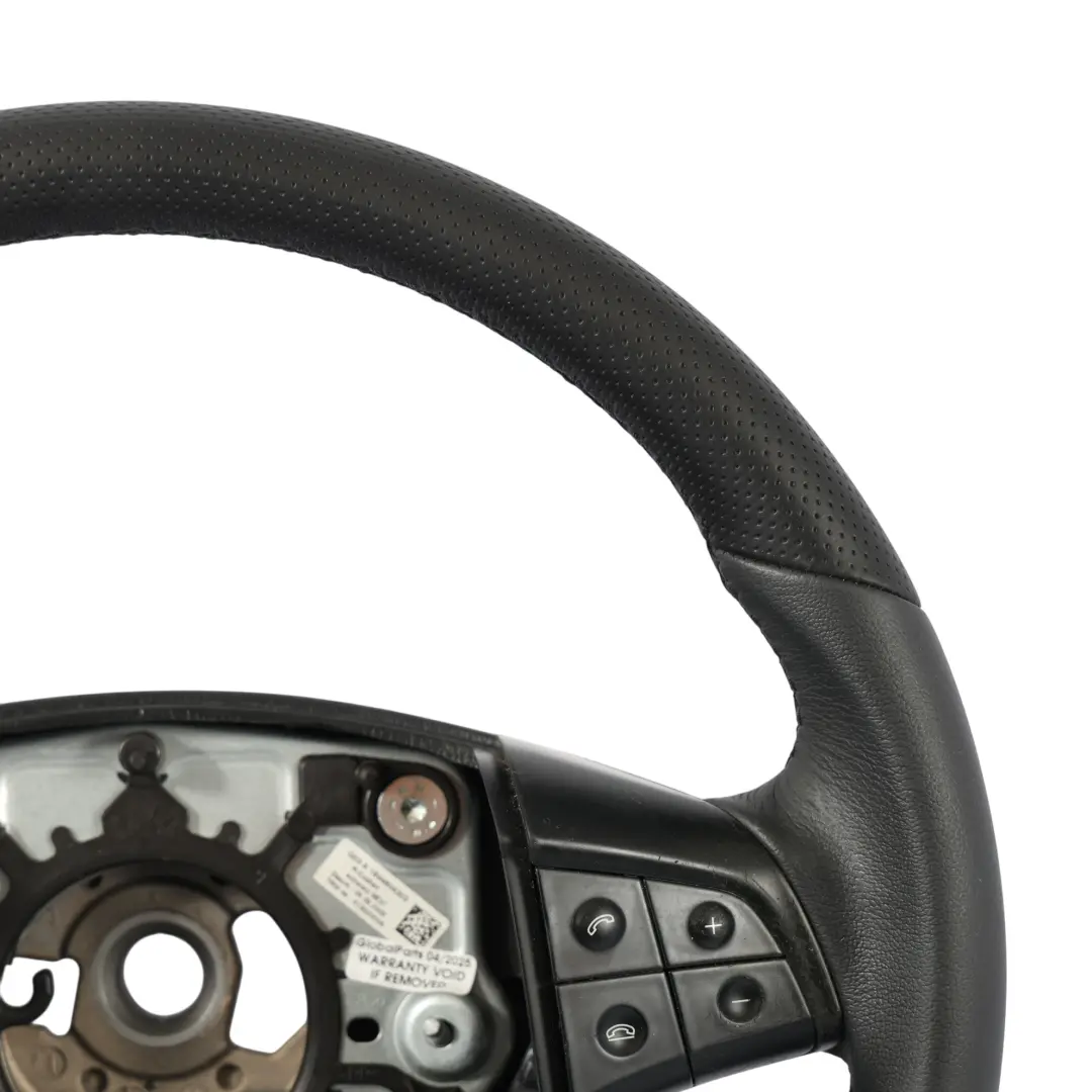 Mercedes W245 NUOVO Volante In Pelle Nera Con Filettature Nere - SKU A1644604303-2 - Numero di parte A1644604303