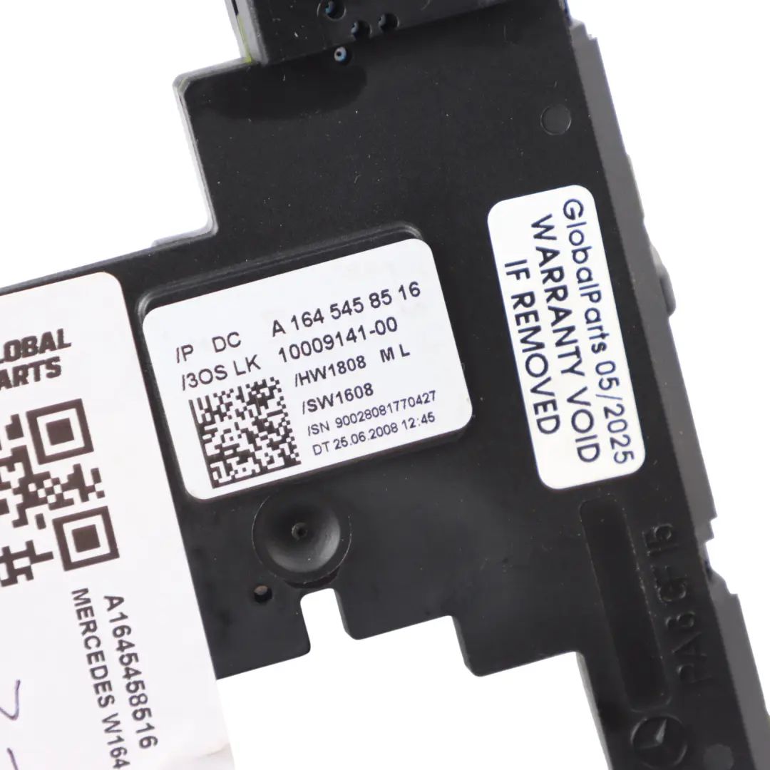 Steering Angle Sensor Module to Mercedes W164 with Part number A1645458516 Mercedes W164 Steering Angle Sensor Module - SKU A1645458516 - Part number A1645458516
