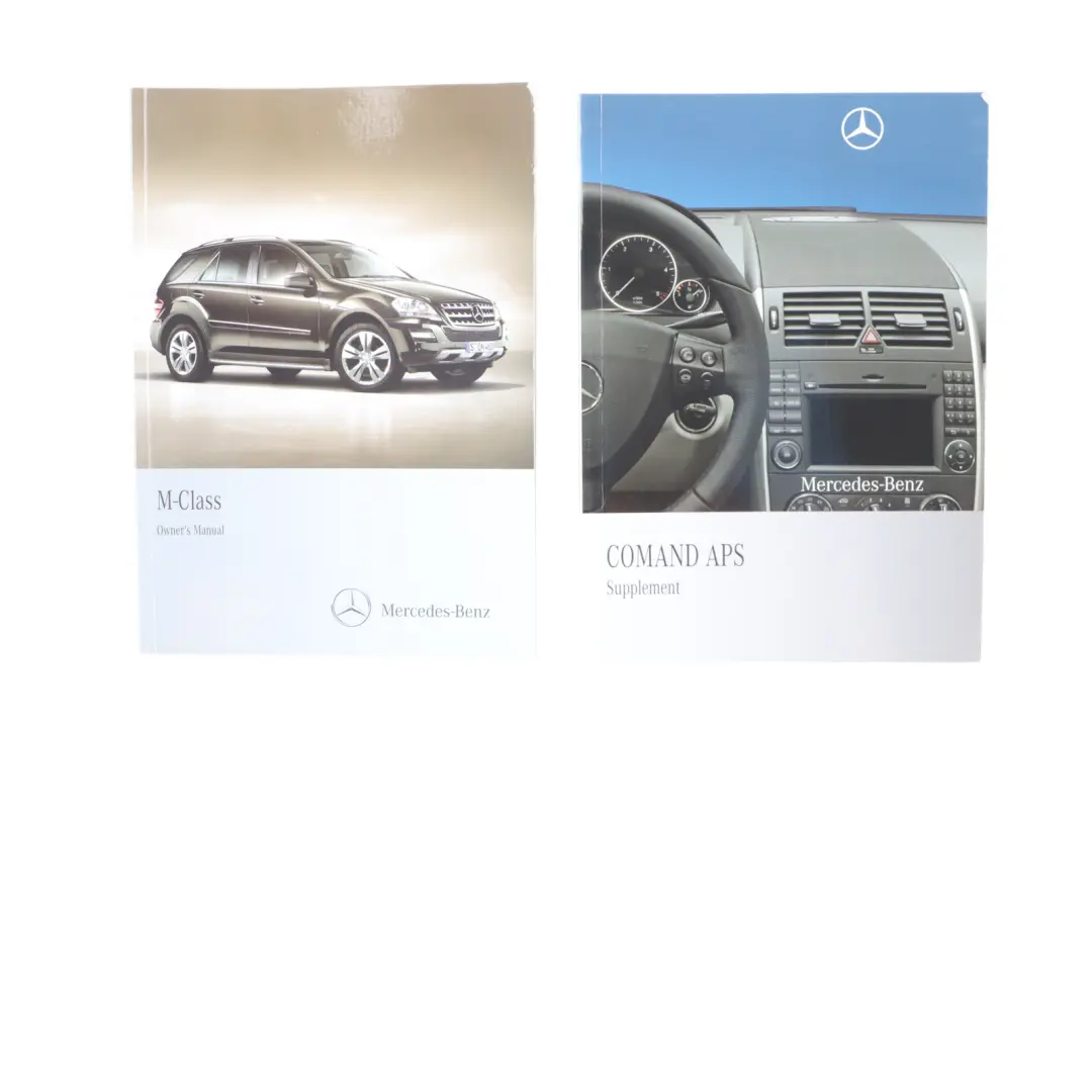 Owner's Manual Instruction Book Case Wallet Pouch to Mercedes ML W164 with Part number A1645847183 Mercedes ML W164 Owner's Manual Instruction Book Case Wallet Pouch - SKU A1645847183 - Part number A1645847183