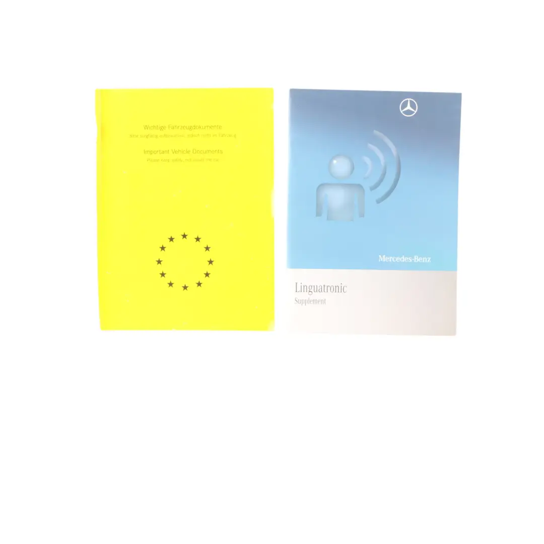 Mercedes ML W164 Owner's Manual Instruction Book Case Wallet Pouch - SKU A1645847183 - Part number A1645847183