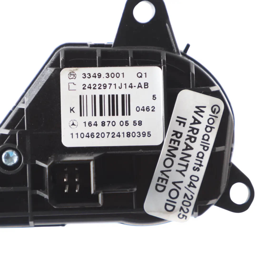 Steering Wheel Multifunction Button Switch Left N/S to Mercedes ML W164 with Part number A1648700558 Mercedes ML W164 Steering Wheel Multifunction Button Switch Left N/S - SKU A1648700558 - Part number A1648700558