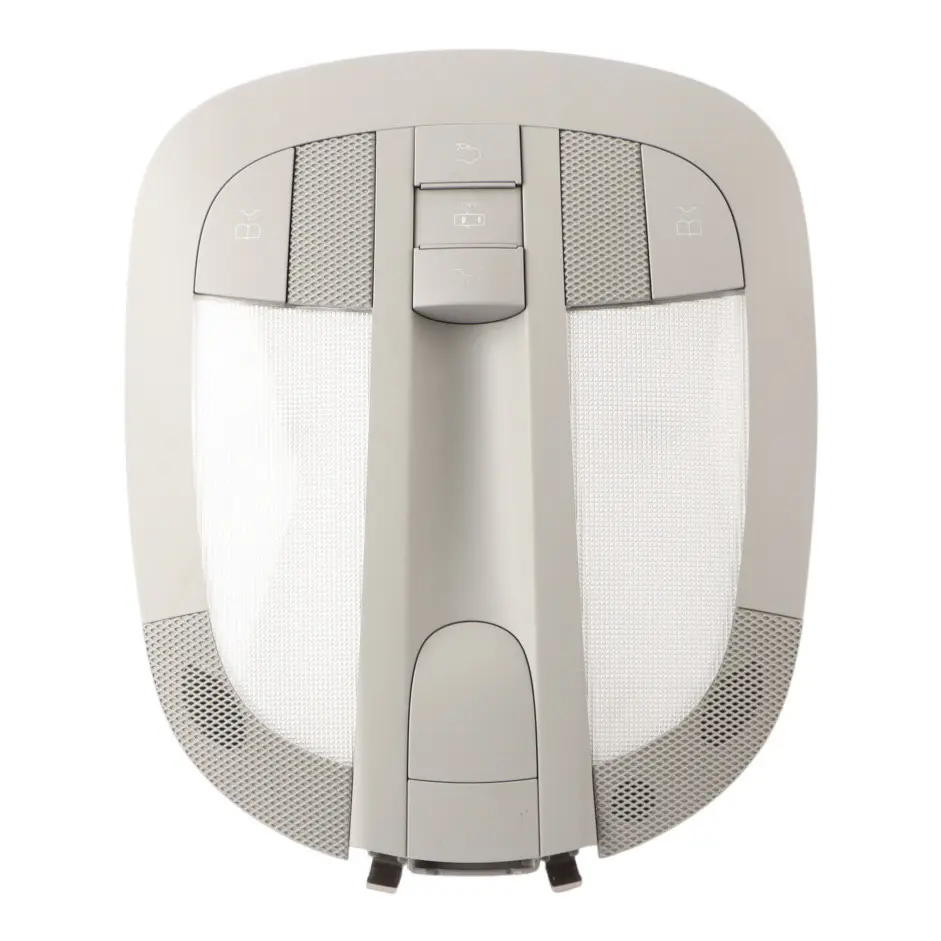 Luz Techo Interior Delantera Lectura Gris para Mercedes ML W164 con número de pieza A1648702126 Mercedes ML W164 Luz Techo Interior Delantera Lectura Gris - SKU A1648702126 - Número de pieza A1648702126