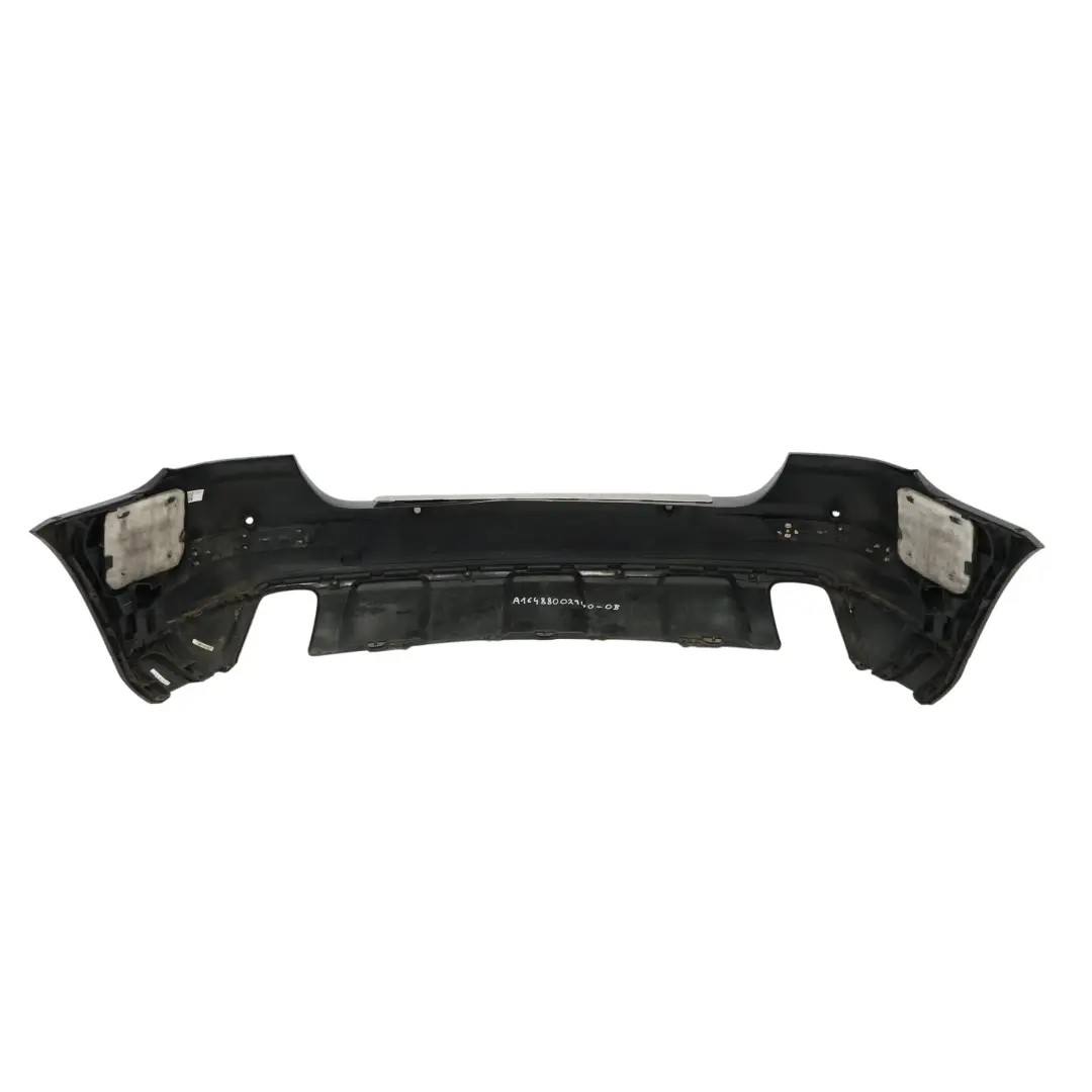 Mercedes ML W164 Rear Bumper PDC Parktronic Trim Panel Obsidian Black - 197 - SKU A1648802940-OB - Part number A1648802940