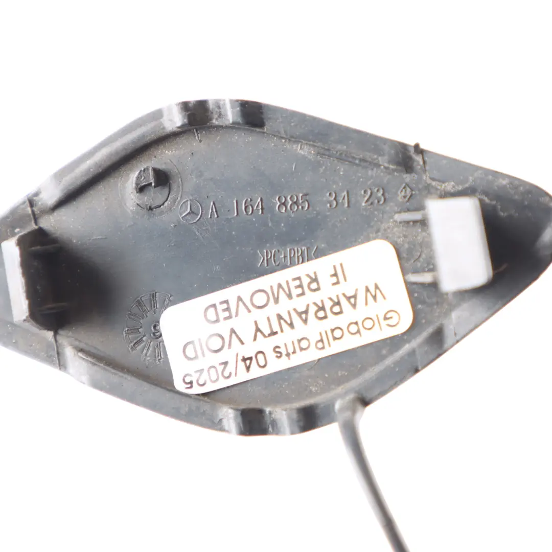 Mercedes W164 ML Coperchio Gancio Traino Anteriore Nero Metallizzato 197 - SKU A1648853423-OB - Numero di parte A1648853423