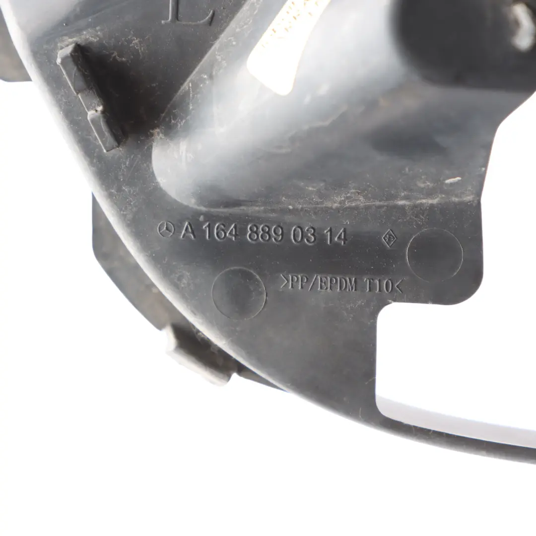 Mercedes W164 Supporto Staffa Faro Antinebbia Anteriore Sinistro - SKU A1648890314 - Numero di parte A1648890314