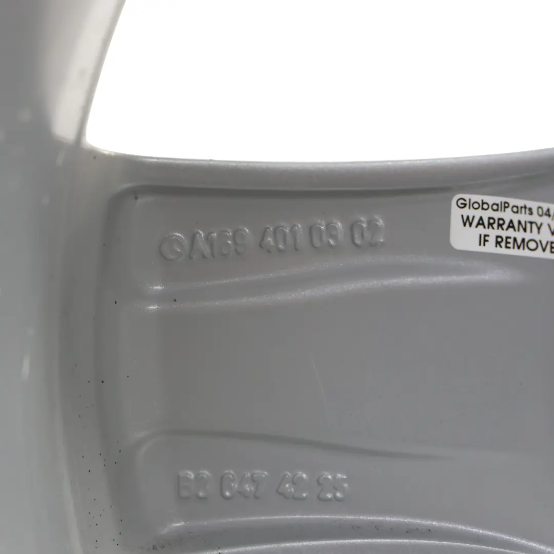 Felga Aluminiowa 16" 6J do Mercedes W245 o numerze A1694010302 Mercedes W245 Felga Aluminiowa 16" 6J - SKU A1694010302-1 - Numer Części A1694010302