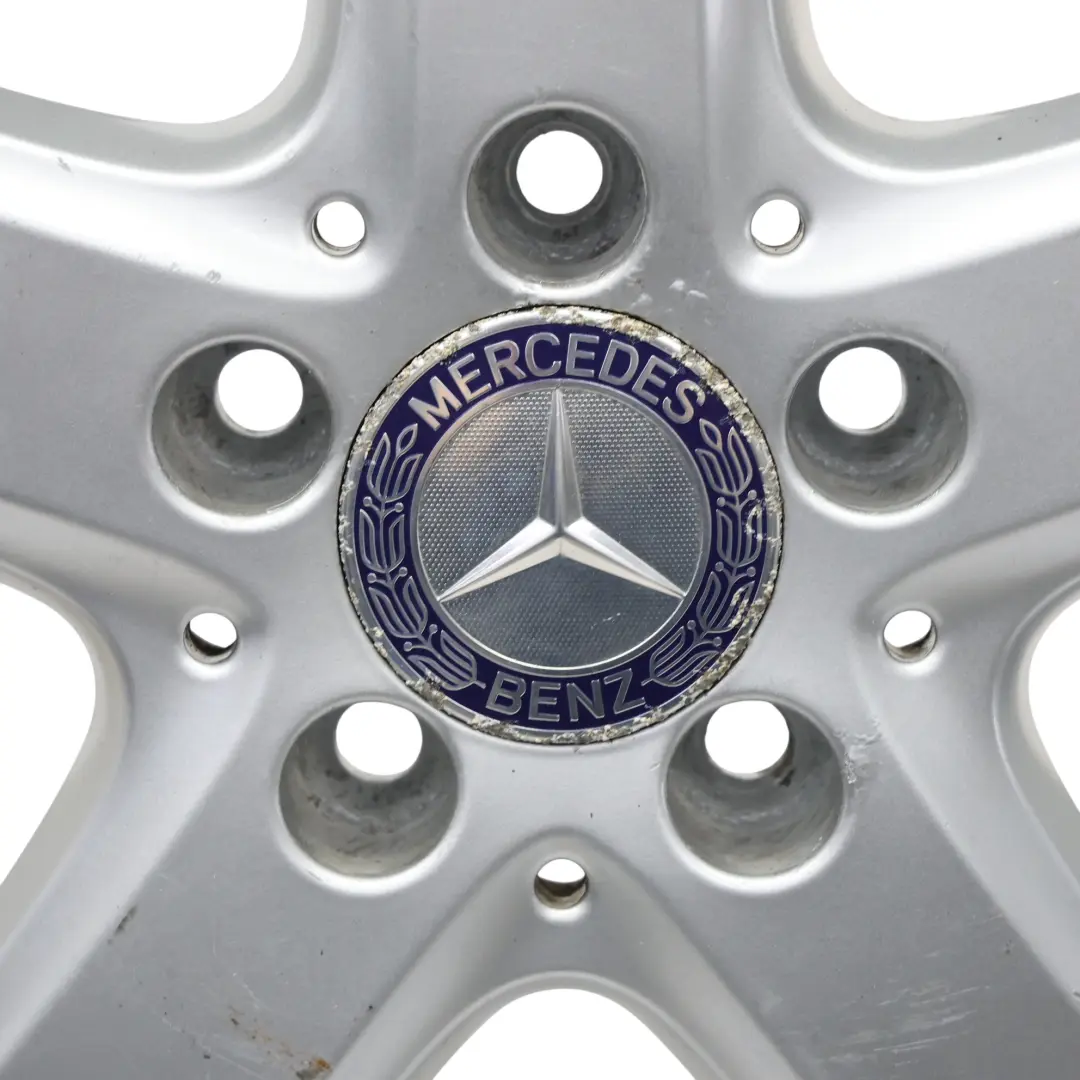  Mercedes-Benz Classe B W245 Argento Cerchi AlluMini o 16" 6J ET: 46 - SKU A1694010302-1 - Numero di parte A1694010302