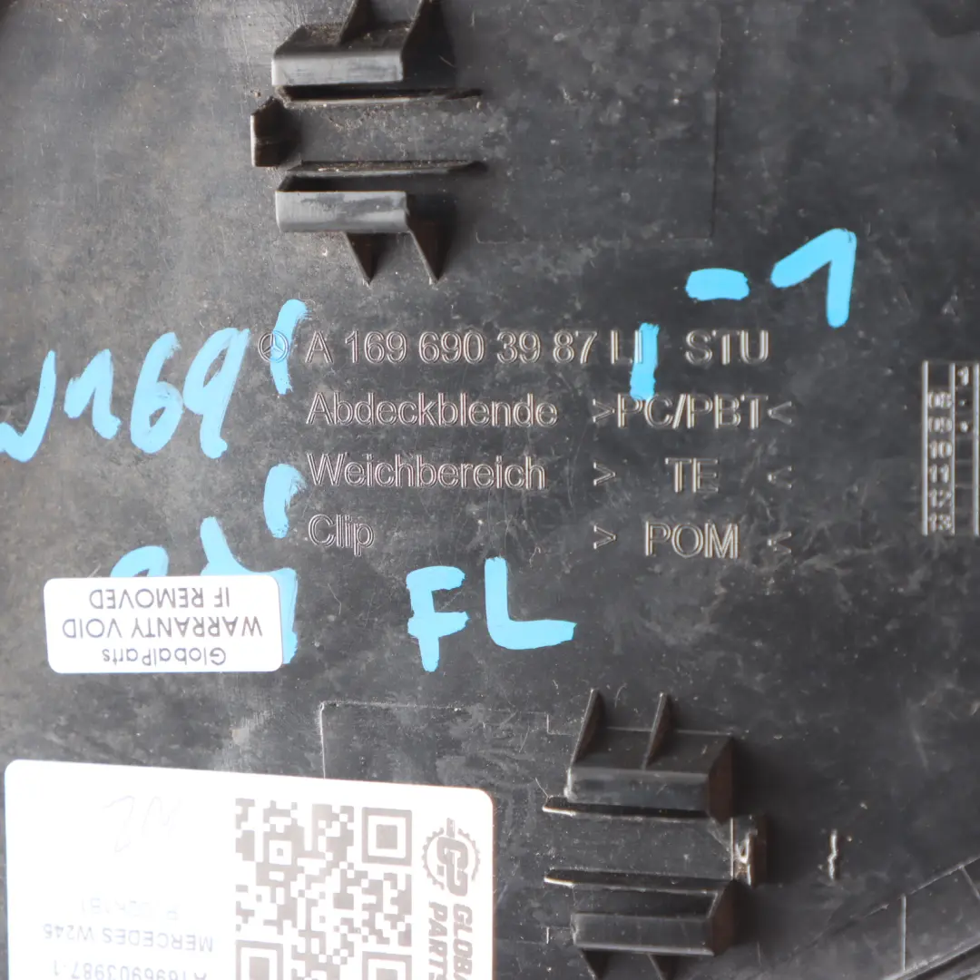 Spiegelabdeckung Mercedes W245 vorne links Wing Panel Trim für mit Teilenummer A1696903987 Spiegelabdeckung Mercedes W245 vorne links Wing Panel Trim - SKU A1696903987-1 - Teilenummer A1696903987