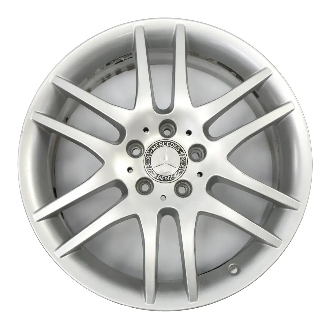 Jante Alliage Avant Argent 18" 7,5J ET:36 pour Mercedes SLK R171 à propos du numéro de pièce A1714012802 Mercedes SLK R171 Jante Alliage Avant Argent 18" 7,5J ET:36 - SKU A1714012802-2 - Numéro de pièce A1714012802