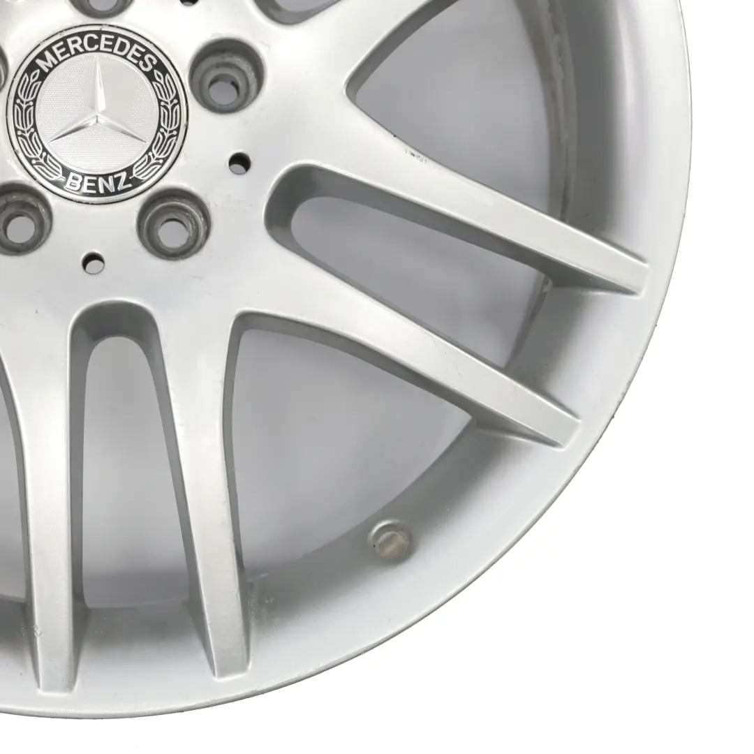 Mercedes SLK R171 Llanta Aleación Delantera Plateada 18" 7,5J ET:36 - SKU A1714012802-2 - Número de pieza A1714012802