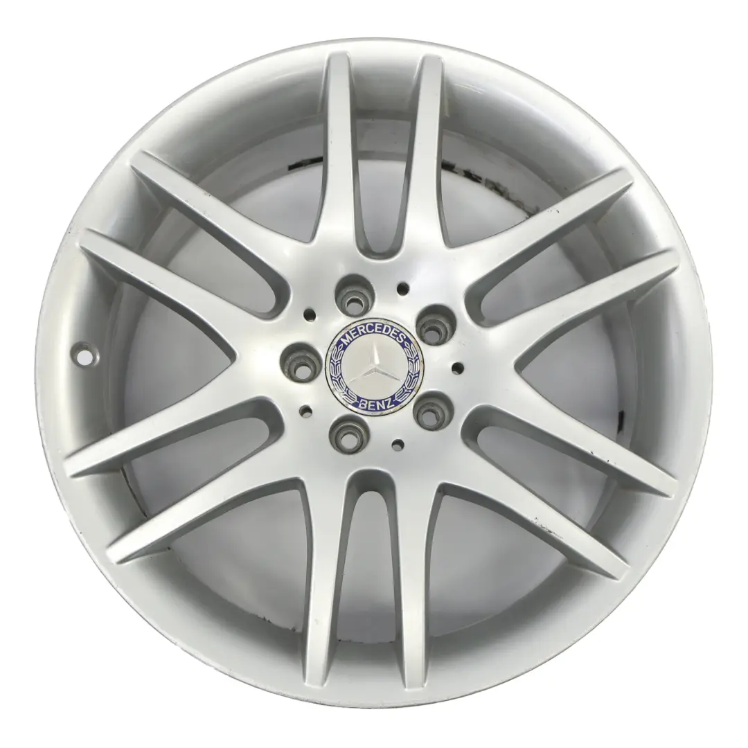 Alloy Wheel Rim 18" 8,5J ET:30 to Mercedes SLK R171 Rear Silver with Part number A1714012902 Mercedes SLK R171 Rear Silver Alloy Wheel Rim 18" 8,5J ET:30 - SKU A1714012902-1 - Part number A1714012902