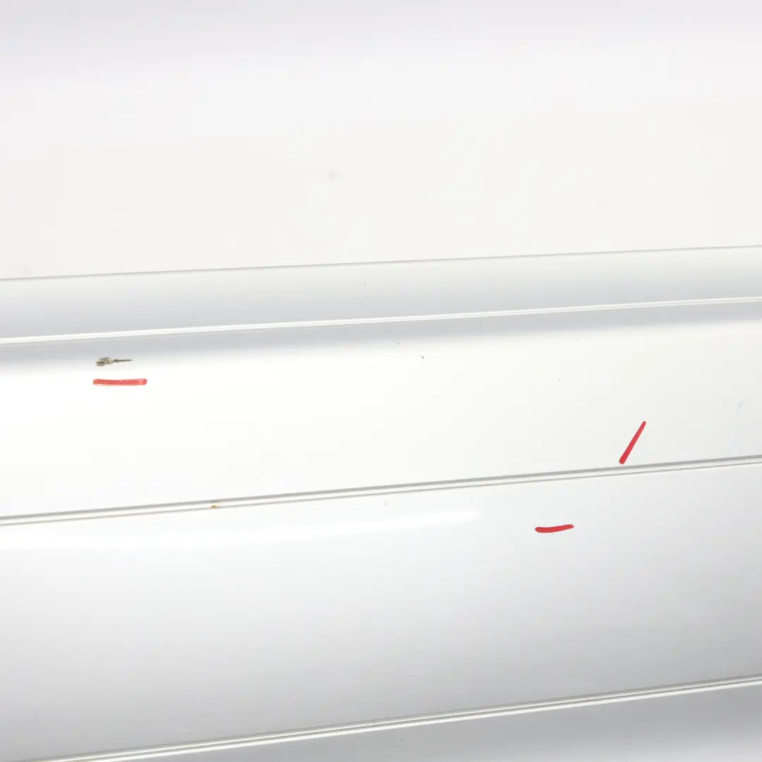 Bumper Trim Panel Covering Iridium Silver Metallic - 775 to Mercedes SLK R171 Rear with Part number A1718853125 Mercedes SLK R171 Rear Bumper Trim Panel Covering Iridium Silver Metallic - 775 - SKU A1718853125-IRS1 - Part number A1718853125