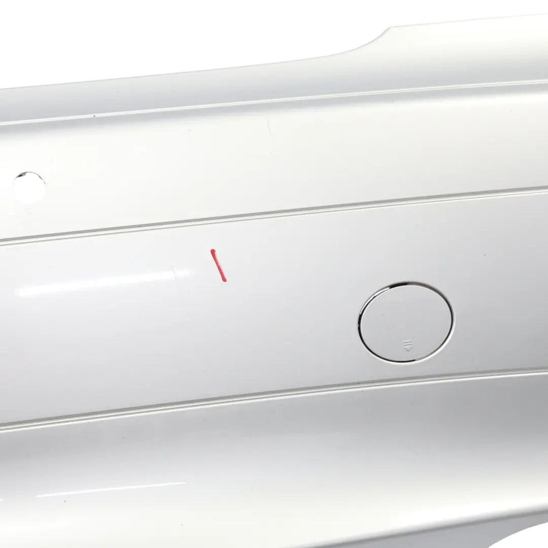 Bumper Trim Panel Covering Iridium Silver Metallic - 775 to Mercedes SLK R171 Rear with Part number A1718853125 Mercedes SLK R171 Rear Bumper Trim Panel Covering Iridium Silver Metallic - 775 - SKU A1718853125-IRS1 - Part number A1718853125