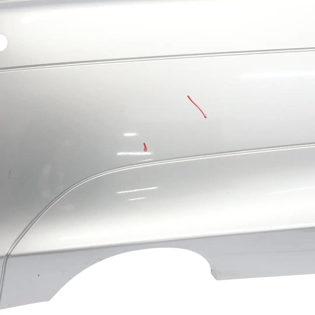 Bumper Trim Panel Covering Iridium Silver Metallic - 775 to Mercedes SLK R171 Rear with Part number A1718853125 Mercedes SLK R171 Rear Bumper Trim Panel Covering Iridium Silver Metallic - 775 - SKU A1718853125-IRS1 - Part number A1718853125
