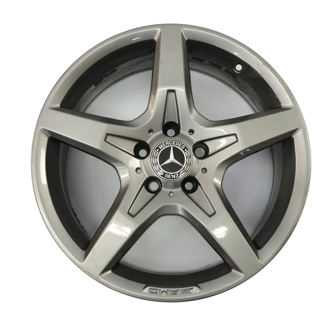 Cerchio Lega Anteriore Grigio 18" 7,5J ET:42 per Mercedes SLK R172 AMG con numero di parte A1724012602 Mercedes SLK R172 AMG Cerchio Lega Anteriore Grigio 18" 7,5J ET:42 - SKU A1724012602-4 - Numero di parte A1724012602