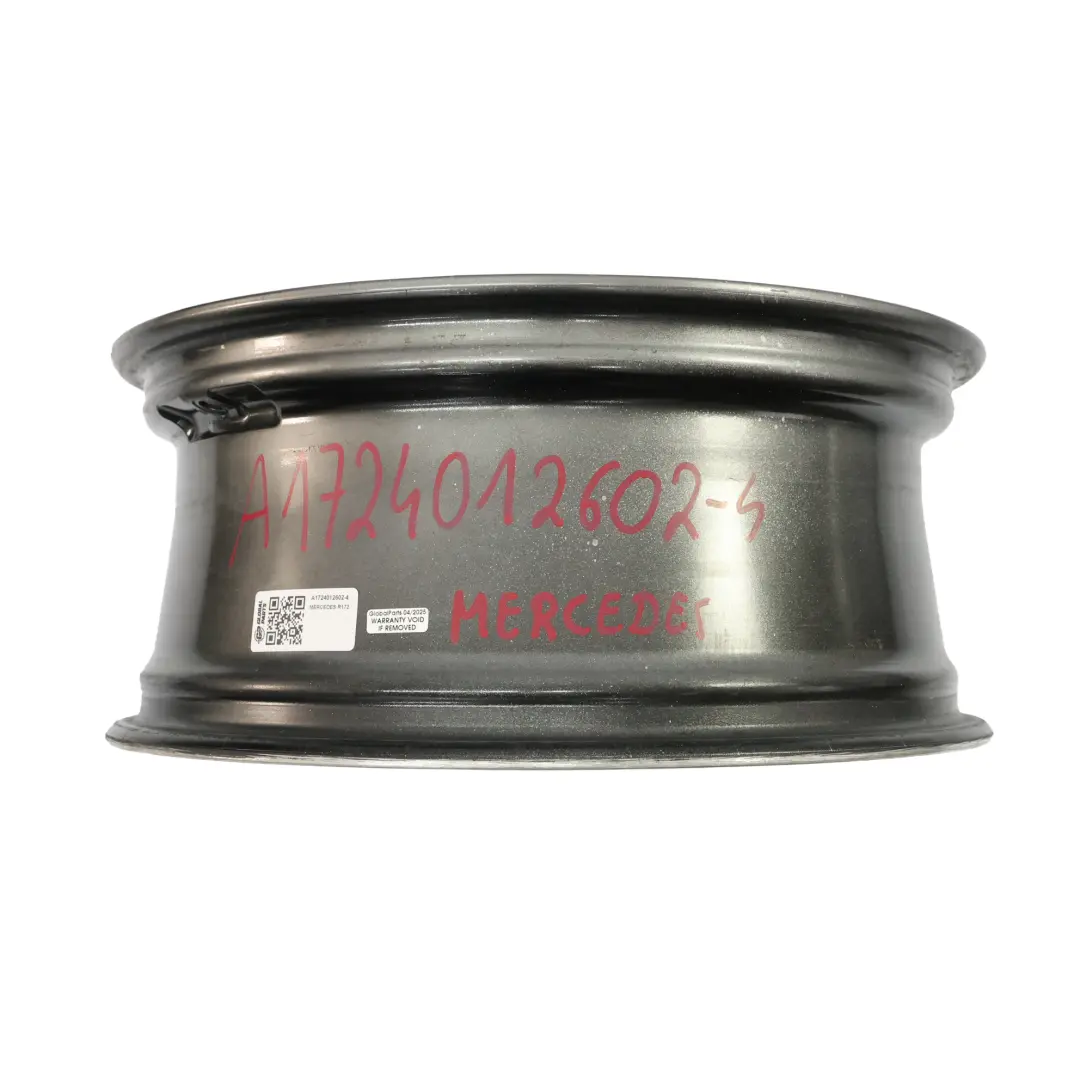Mercedes SLK R172 AMG Alufelge Vorne Grau 18" 7,5J ET:42 - SKU A1724012602-4 - Teilenummer A1724012602