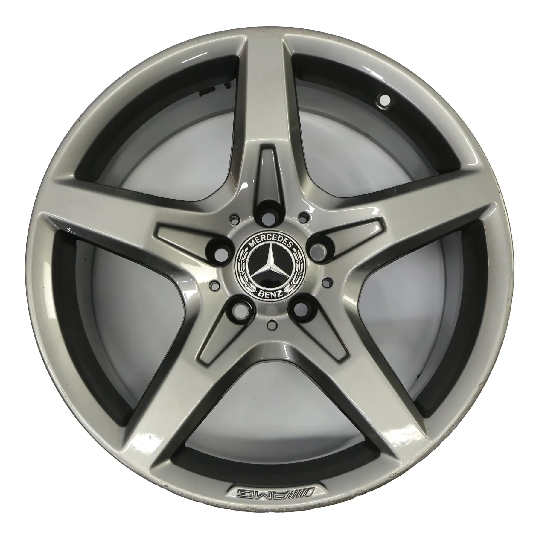 Mercedes SLK R172 Cerchio Posteriore In Lega 18" ET:36 8,5J 5 Razze A1724012702