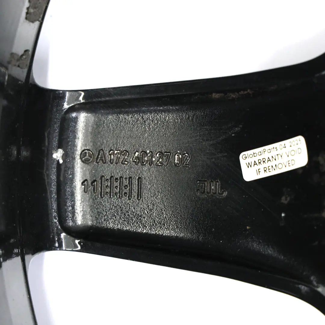 Llanta De Aleación Trasera 18" ET:36 8,5J 5 Radios para Mercedes R172 con número de pieza A1724012702 Mercedes R172 Llanta De Aleación Trasera 18" ET:36 8,5J 5 Radios - SKU A1724012702-6 - Número de pieza A1724012702