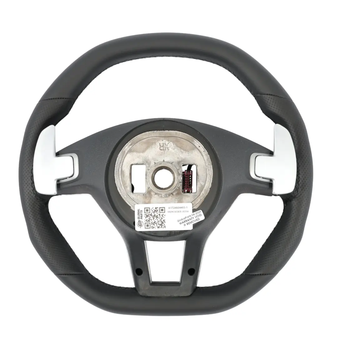  Lenkrad Mercedes W204 C63 AMG W212 NEU Leder Schwarz Sport Lenkrad Schaltwippen - SKU A1724604403-1 - Teilenummer A1724604403