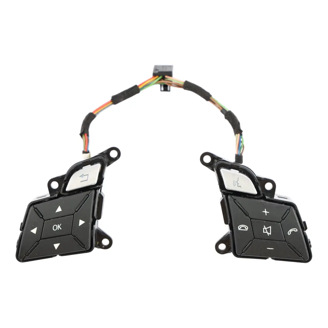 Interruptor Multifunción Botón Plata Trim para Mercedes R172 Volante con número de pieza A1725400362 Mercedes R172 Volante Interruptor Multifunción Botón Plata Trim - SKU A1725400362-4 - Número de pieza A1725400362