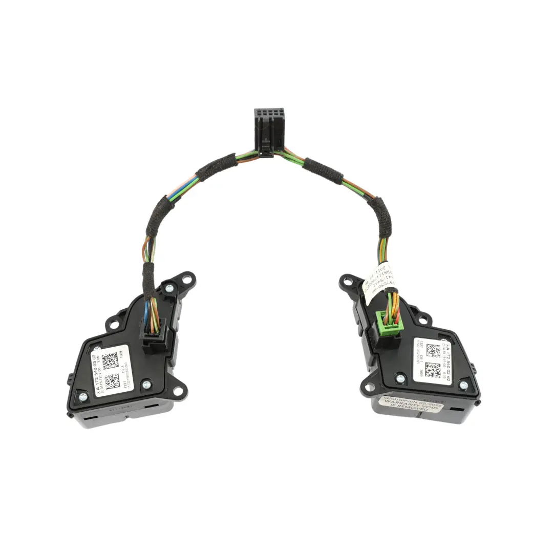 Interruptor Multifunción Botón Plata Trim para Mercedes R172 Volante con número de pieza A1725400362 Mercedes R172 Volante Interruptor Multifunción Botón Plata Trim - SKU A1725400362-4 - Número de pieza A1725400362