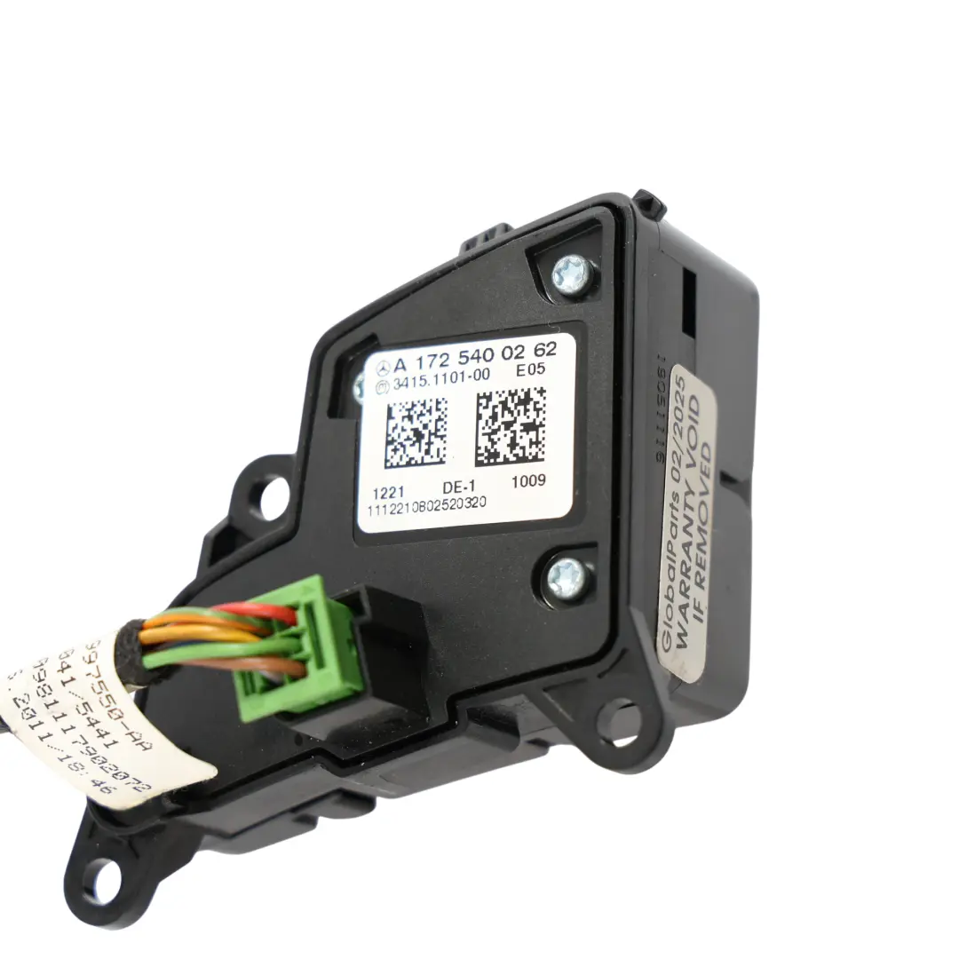 Interruptor Multifunción Botón Plata Trim para Mercedes R172 Volante con número de pieza A1725400362 Mercedes R172 Volante Interruptor Multifunción Botón Plata Trim - SKU A1725400362-4 - Número de pieza A1725400362