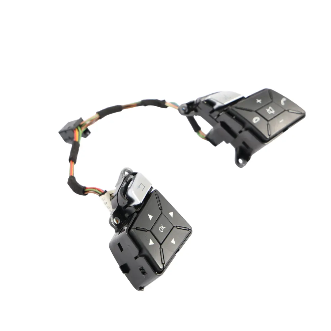 Mercedes R172 Lenkrad Schalter Multifunktions Taste Silberne Blende - SKU A1725400362-4 - Teilenummer A1725400362